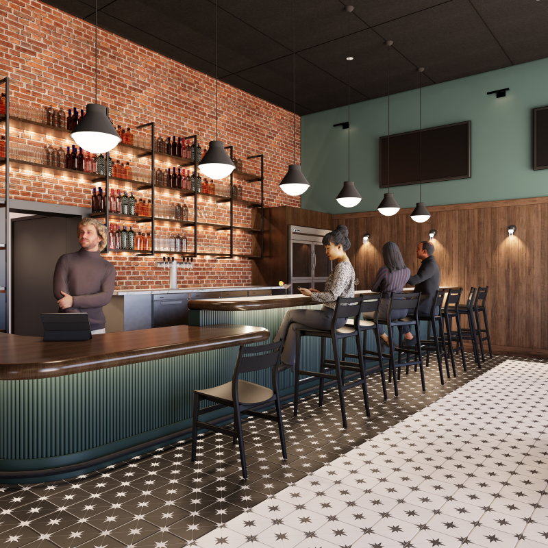 The Oak Rendering 1